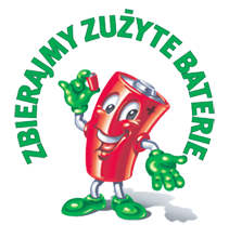 Logo Zbieramy zużyte baterie - link